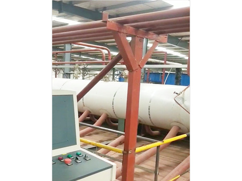 新疆巴里坤余热锅炉施工现场(图1)